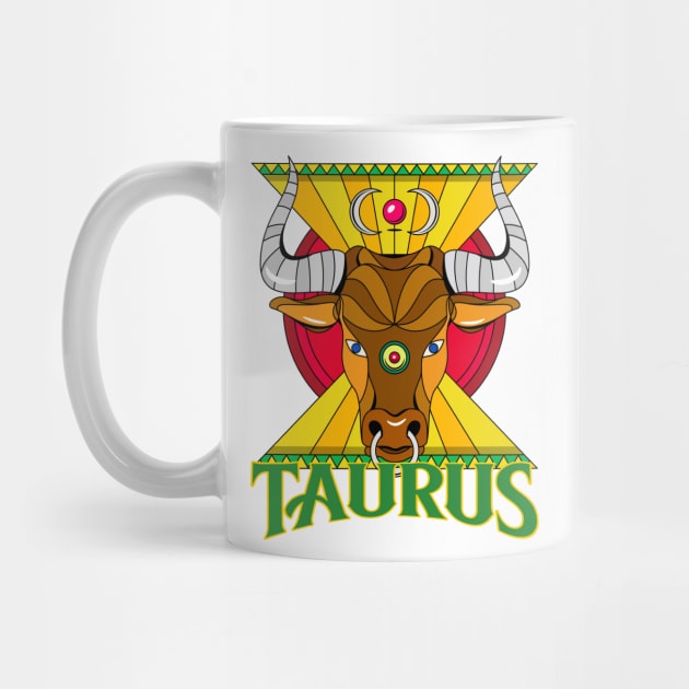 Taurus Zodiac Design by Tip Top Tee's